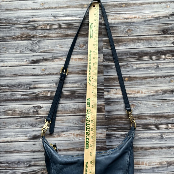 Foley + Corinna Blue leather crossbody purse - Picture 13 of 15